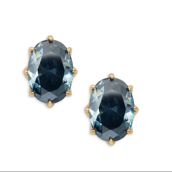kate spade Jewelry - PRICE DROP 🔥Kate Spade Crystal Oval Earrings